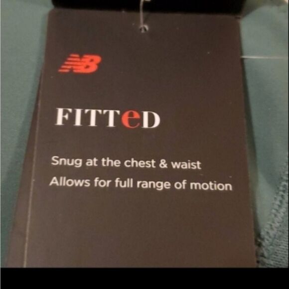 NEW S NEW BALANCE ENLIGHTENED tennis SPORTS PINK GREEN ADJUSTABLE BRA SMALL NWT - Picture 5 of 6